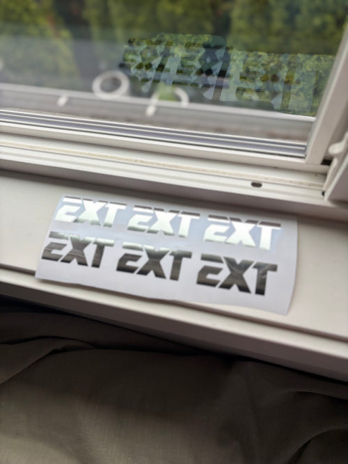Ext stickers for your e-bike forks