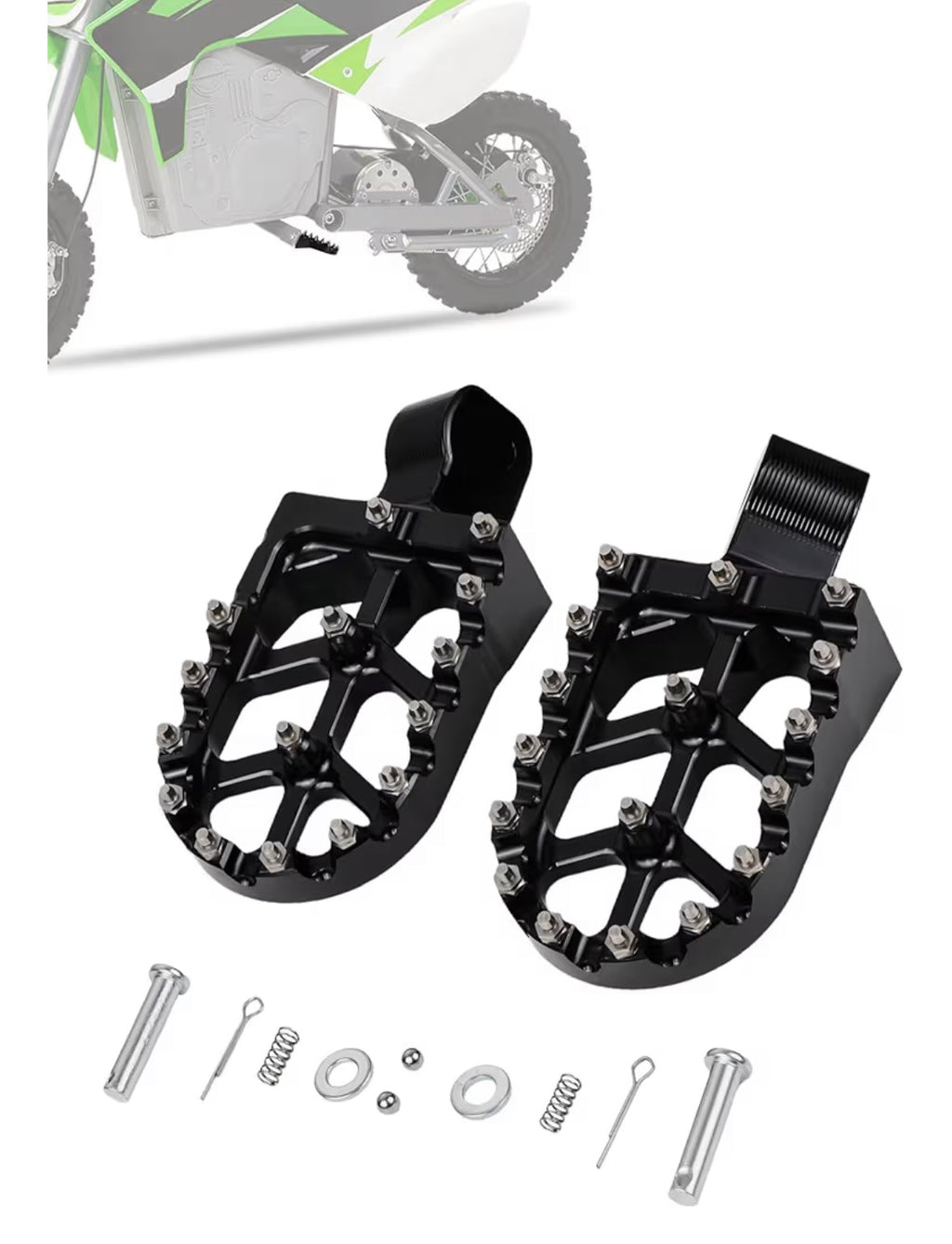 Upgraded pegs for razor mx650/mx500/mx350/sx500