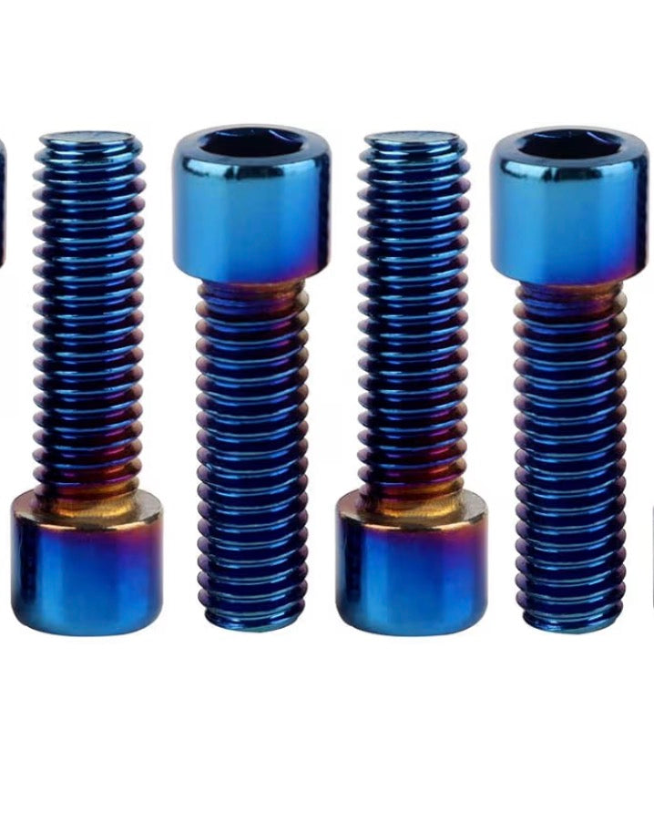 Titanium bar clamp bolts-Super73 (4-piece set)